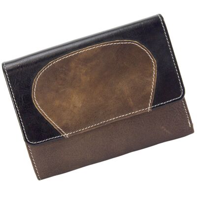Sunsa Creations leather wallet. RFID protect wallet. Medium wallet. Ladies girls purse model "Gabi"