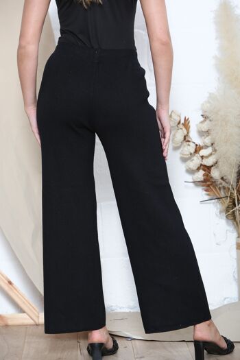 Pantalon d'hiver large noir 3