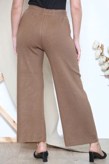 Pantalon d'hiver large camel 3