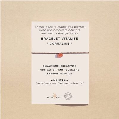 Carnelian Vitality Bracelet