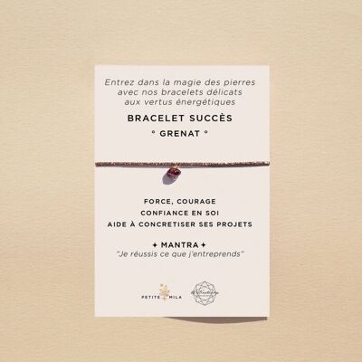 Garnet Success Bracelet