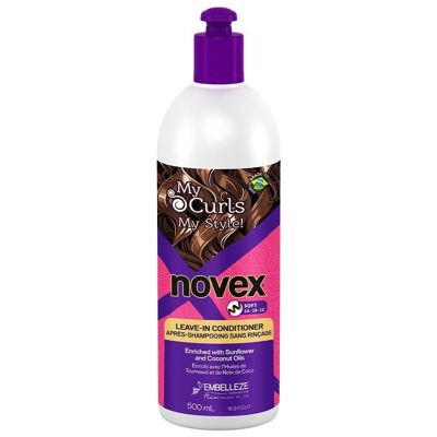 Novex Mes boucles après-shampooing doux sans rinçage 500 ml