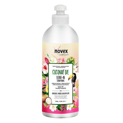 Novex Après-shampooing sans rinçage à l'huile de noix de coco 300 ml