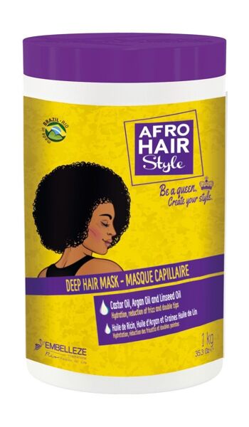 AfroHair Masque Cheveux Profond 1Kg