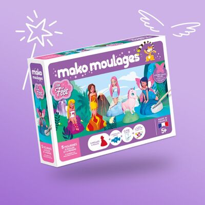 Coffret créatif mako moulages Mes fées