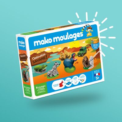 Modanature creative per scatole in mako Destinazione savana