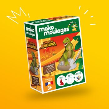 Kit créatif mako moulages Tyrannosaure 1