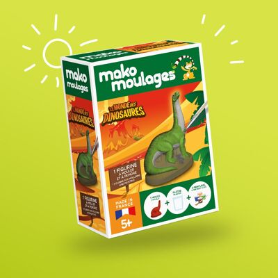 Mako Creative Kit Diplodocus moldes
