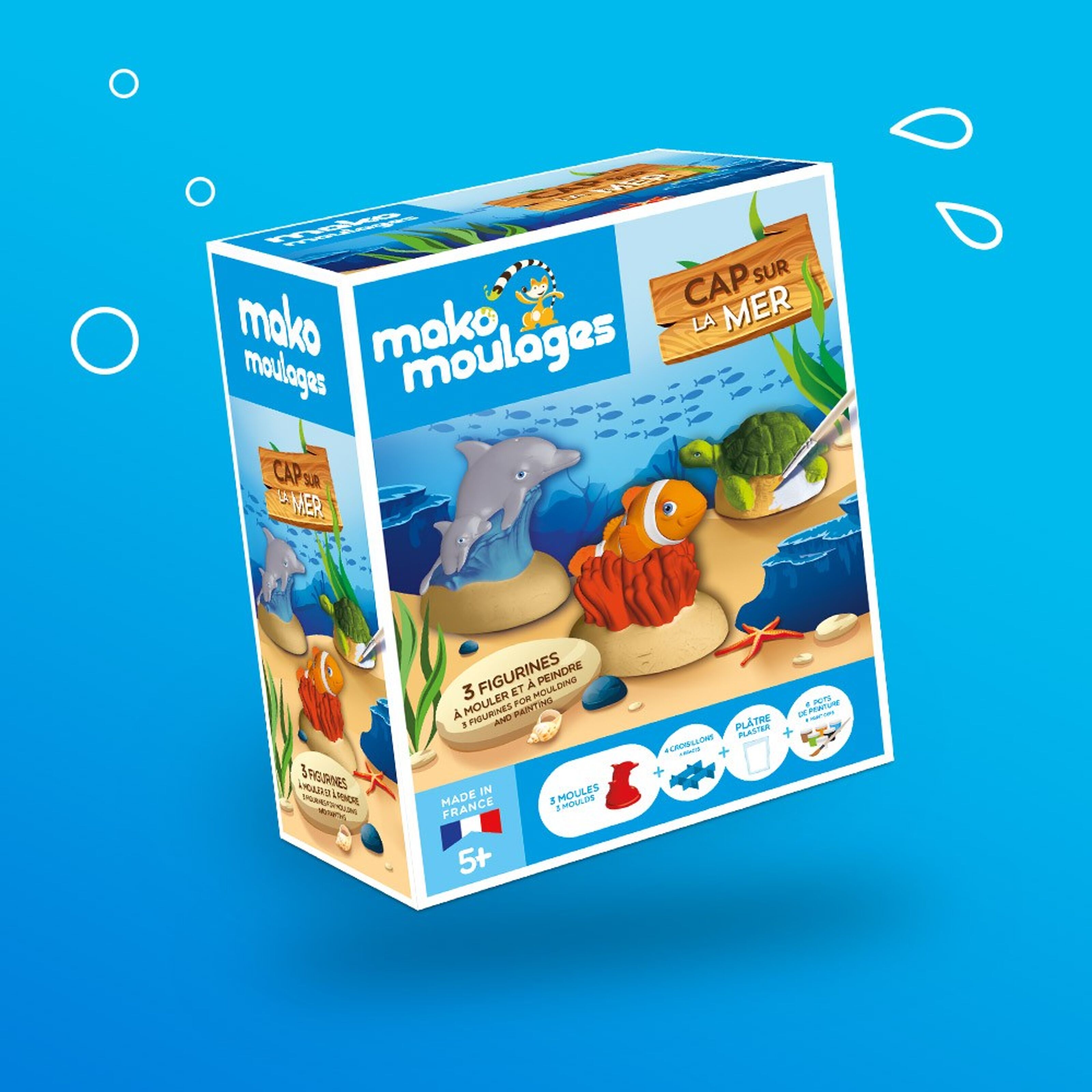 Mako moulages Cap sur la Mer kit créatif