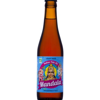 Blond Beer IPA Mandala ORGANIC 33cl