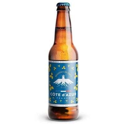 Organic Lemon Côte d'Azur Beer - 33cl bottle