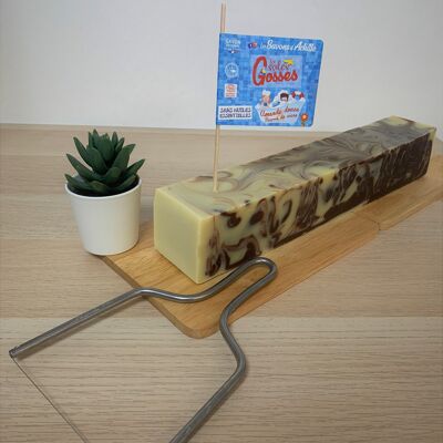 Bulk soap bar to cut 1.2kg - LES SALES GOSSES