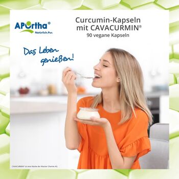 Capsules de curcumine avec CAVACURMIN® - 90 capsules végétaliennes 6