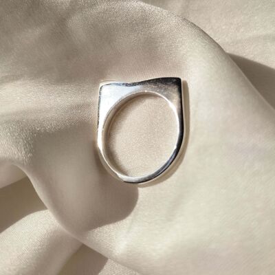abstract Flat Square Ring