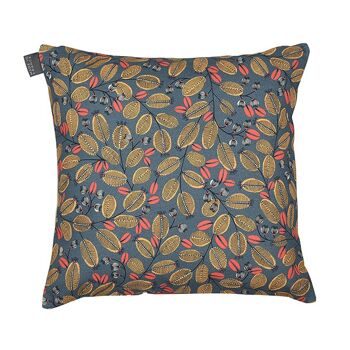 COUSSIN CARRE BIFACE SAUBRIGUES/ FLEURS 2