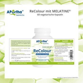 ReColour avec MELATINE® - 60 gélules 5