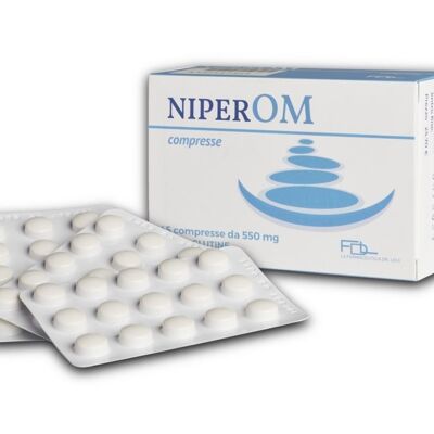 NIPEROM è un integratore con vitamine del gruppo B e svolge numerosissime funzioni essenziali per l'organismo umano
