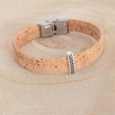 Lucas men's cork bracelet - Vegan gift idea for men