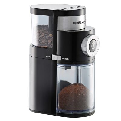 Coffee grinder with disc grinder