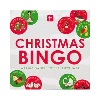 Jeu de bingo des 12 jours de Noël 4