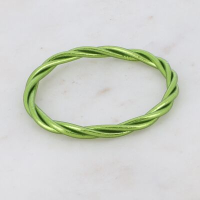 Brazalete Budista Twisted talla S - Oliva