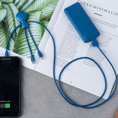 Caricabatterie 🔋 Mr Bio Pack HEPTA Powerpack Charge - Blu