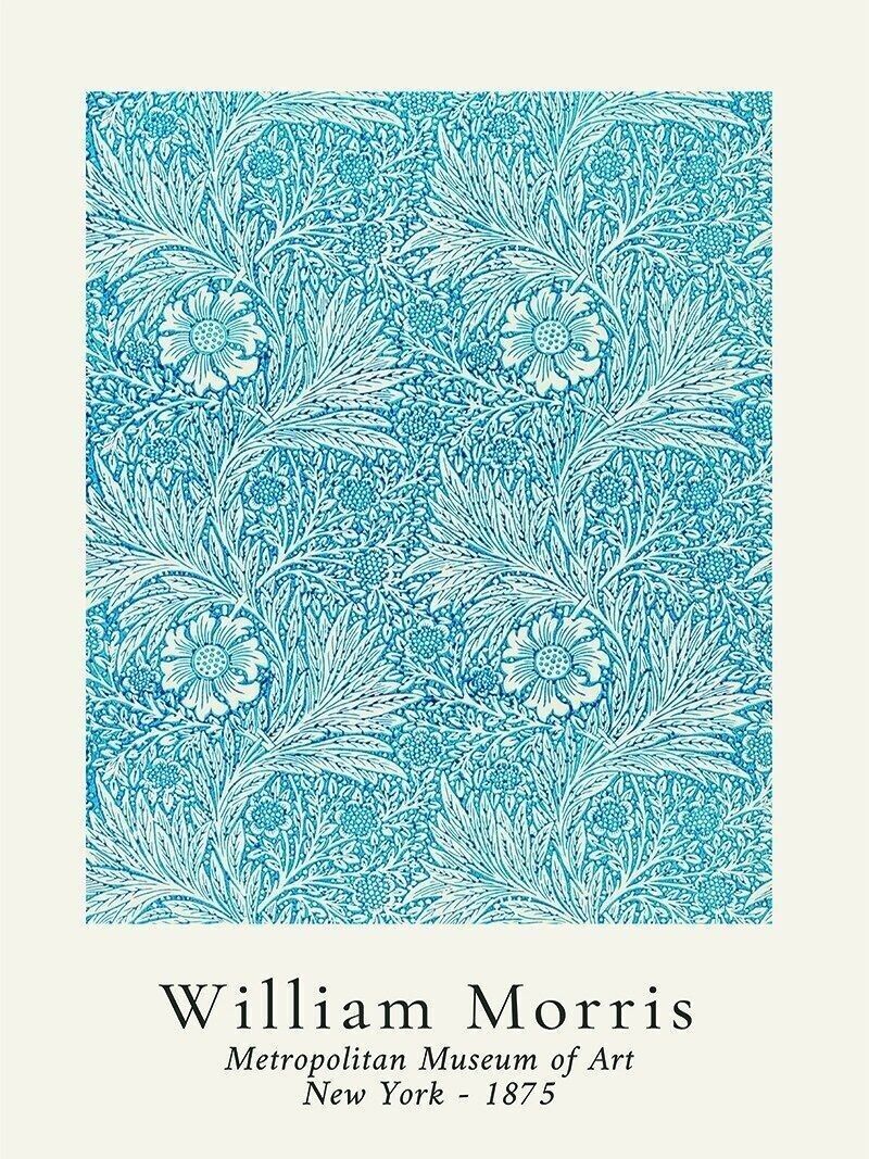 Póster William Morris - Caléndula - 30 x 40 cm
