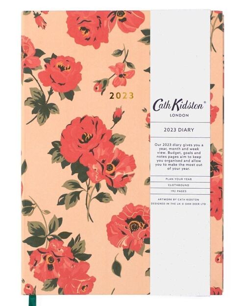 A5 2023 Diary - Cath Kidston - Archive Floral Print
