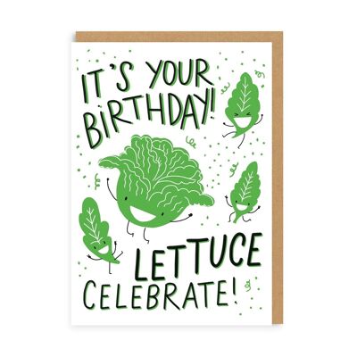 Lettuce Celebrate Greeting Card (4675)
