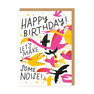 Let's Make Some Noise Greeting Card (4673)