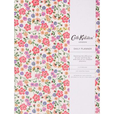 Cath Kidston Ditsy Tagesplaner mit cremefarbenem Blumenmuster (5496)