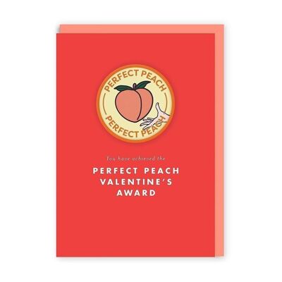 Der perfekte Pfirsich zum Valentinstag