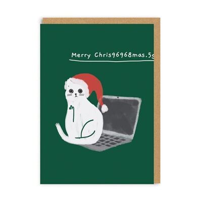 Frohe Weihnachten-Laptop