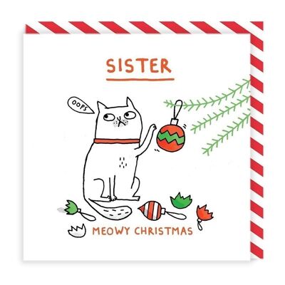Schwester - Meowy Christmas