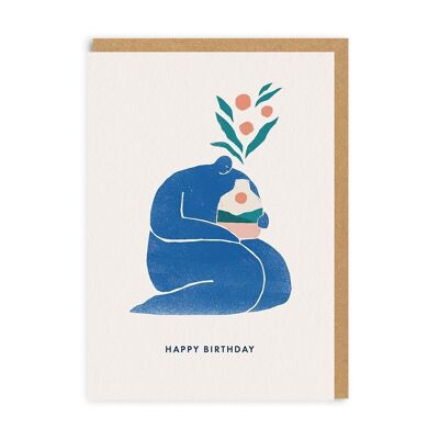 Happy Birthday Figure Greeting Card (6675)