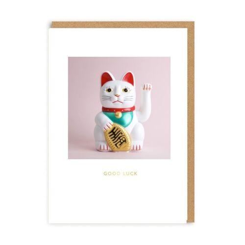 Lucky Cat Greeting Card (5635)
