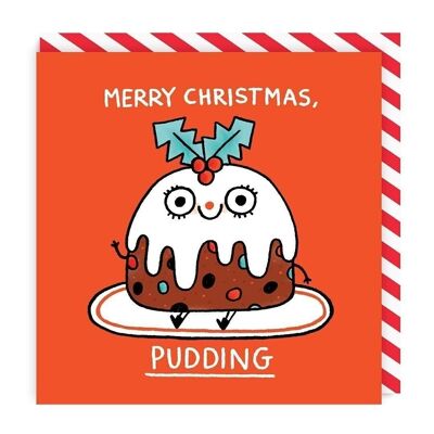 Carré de Pudding Joyeux Noël