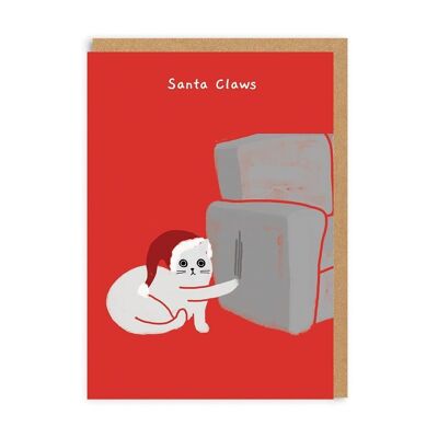 Santa Claws Greeting Card (5605)