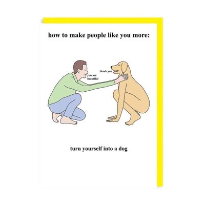 How to make people like your more - dog