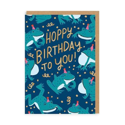 Hoppy Birthday Greeting Card (5748)