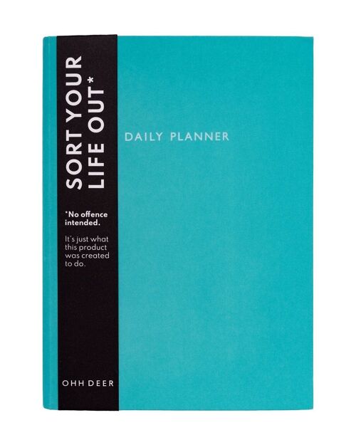 Sea Teal Daily Planner (4305)