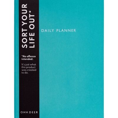 Sea Teal Daily Planner (4305)