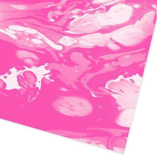 Neon Pink Marble