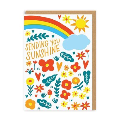 Enviándote tarjeta de felicitación Sunshine (5293)