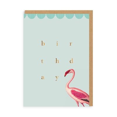 Birthday Flamingo Greeting Card (5248)