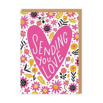 Sending You Love Greeting Card (5282)