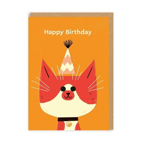 Birthday Cat Greeting Card (5219)