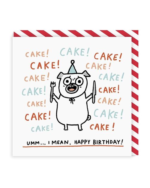 Cake! Cake! Cake! Birthday Card (4911)