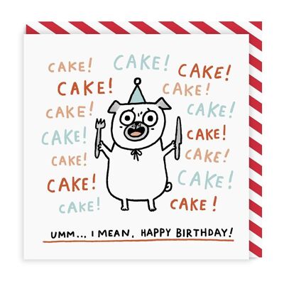 Cake! Cake! Cake! Birthday Card (4911)