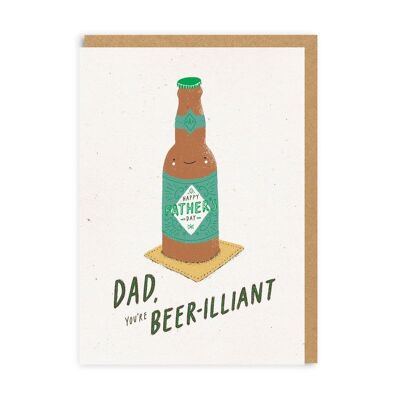 Papá fanático de la cerveza